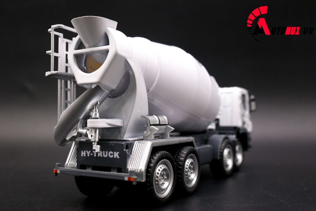 MÔ HÌNH XE TRỘN BÊ TÔNG WHITE 1:50 HYTRUCK 7601