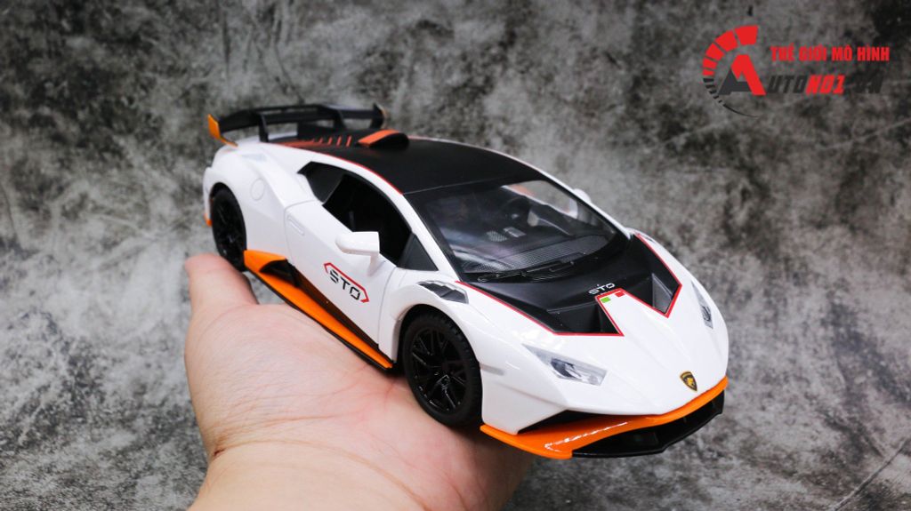 MÔ HÌNH XE LAMBORGHINI HURACAN STO 1:24 JIN LIFANG 7880