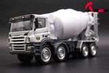  Mô hình xe trộn bê tông white 1:50 hytruck 7601 