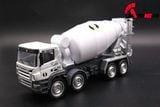  Mô hình xe trộn bê tông white 1:50 hytruck 7601 