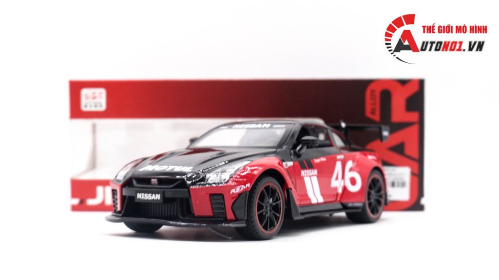 MÔ HÌNH XE NISSAN GTR TỈ LỆ 1:24 ALLOY MODEL 8039