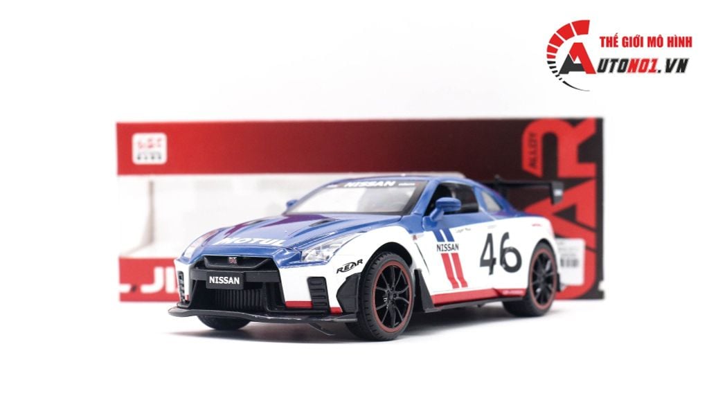 MÔ HÌNH XE NISSAN GTR TỈ LỆ 1:24 ALLOY MODEL 8039