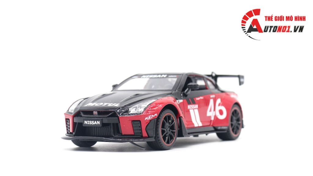 MÔ HÌNH XE NISSAN GTR TỈ LỆ 1:24 ALLOY MODEL 8039