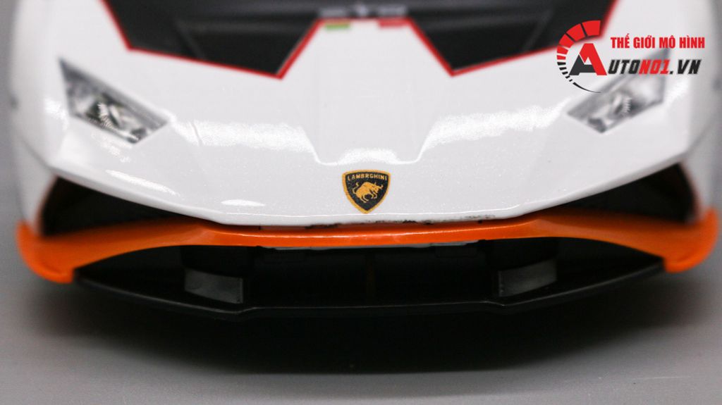 MÔ HÌNH XE LAMBORGHINI HURACAN STO WHITE 1:24 JIN LIFANG 7880