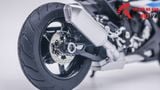  Mô hình xe BMW S1000RR 2024 có cánh gió tỉ lệ 1:12 Huayi Alloy MT070 