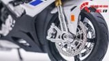  Mô hình xe BMW S1000RR 2024 có cánh gió tỉ lệ 1:12 Huayi Alloy MT070 