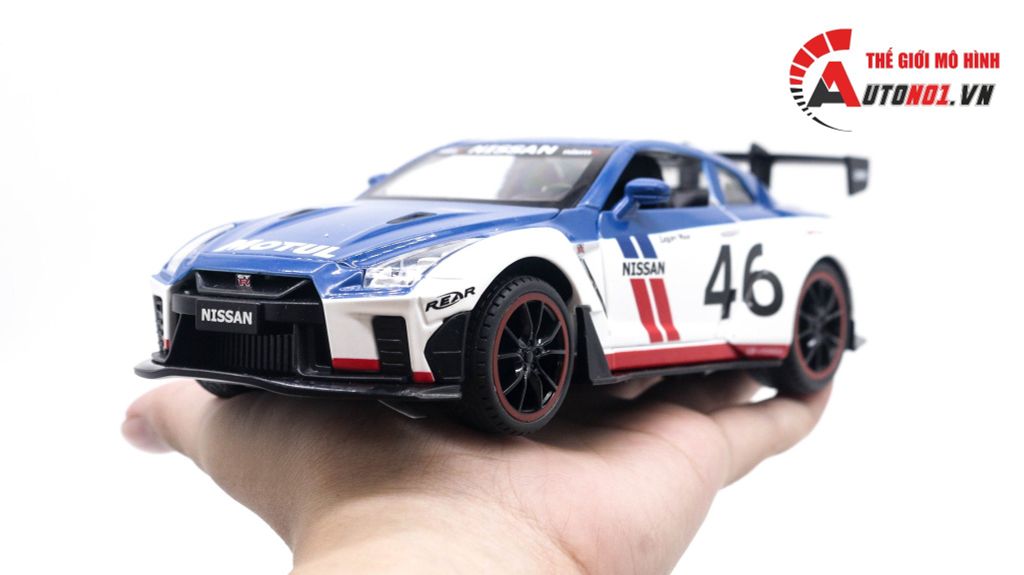 MÔ HÌNH XE NISSAN GTR TỈ LỆ 1:24 ALLOY MODEL 8039