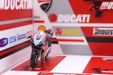  COMBO MÔ HÌNH XE DUCATI V4S CORSE & SHOWROOM TRƯNG BÀY MÔ TÔ 1:18 CB008 