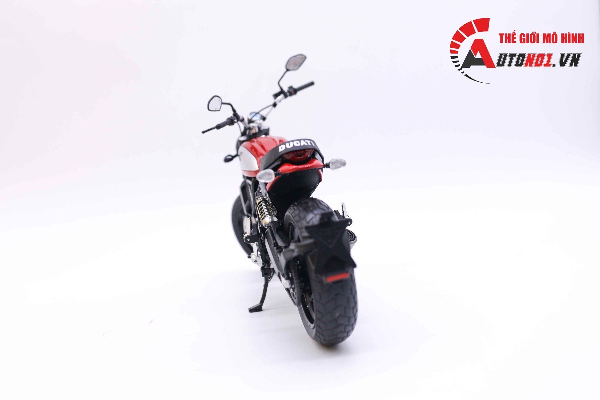  Mô hình xe cao cấp Ducati Scrambler Classic 803cc 2015 Red 1:12 Tsm Model 7260 