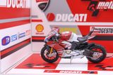  COMBO MÔ HÌNH XE DUCATI V4S CORSE & SHOWROOM TRƯNG BÀY MÔ TÔ 1:18 CB008 