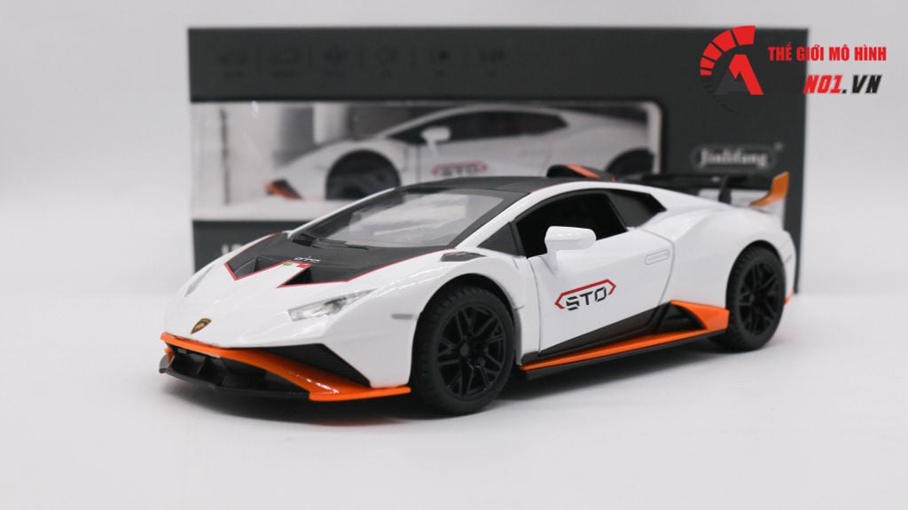 MÔ HÌNH XE LAMBORGHINI HURACAN STO 1:24 JIN LIFANG 7880