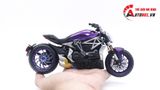  Mô hình xe độ Ducati Xdiavel S purple tỉ lệ 1:12 Autono1 Maisto D231B 