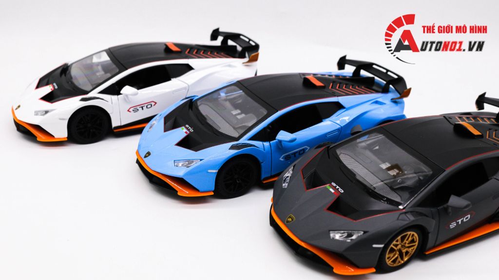 MÔ HÌNH XE LAMBORGHINI HURACAN STO 1:24 JIN LIFANG 7880