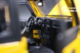  Mô hình xe Jeep Wrangler 2014 yellow có mui 1:18 Maisto 2636 