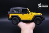  Mô hình xe Jeep Wrangler 2014 yellow có mui 1:18 Maisto 2636 