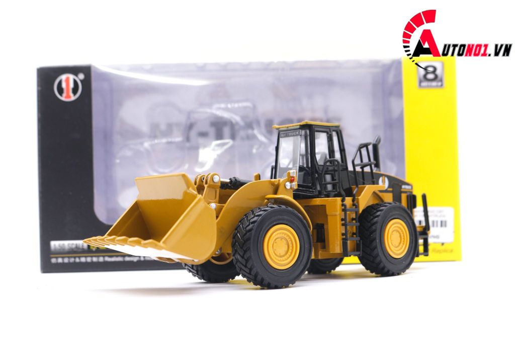 MÔ HÌNH XE XÚC CÁT YELLOW 1:50 HYTRUCK 7598