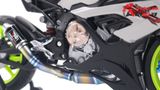  Mô hình xe độ Bmw S1000rr gray độ mâm - độ pô titan tỉ lệ 1:12 Autono1 Welly D226M 