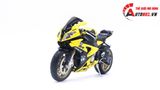  Mô hình xe độ BMW S1000RR Cá Mập vàng độ mâm - độ pô tỉ lệ 1:12 Autono1 Joycity D022G 