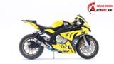  Mô hình xe độ BMW S1000RR Cá Mập vàng độ mâm - độ pô tỉ lệ 1:12 Autono1 Joycity D022G 