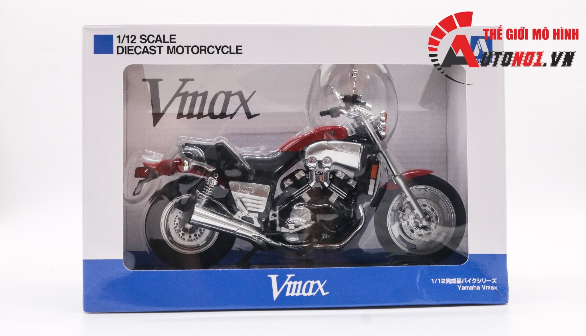  Mô hình xe Yamaha VMax 1:12 Aoshima 8042 