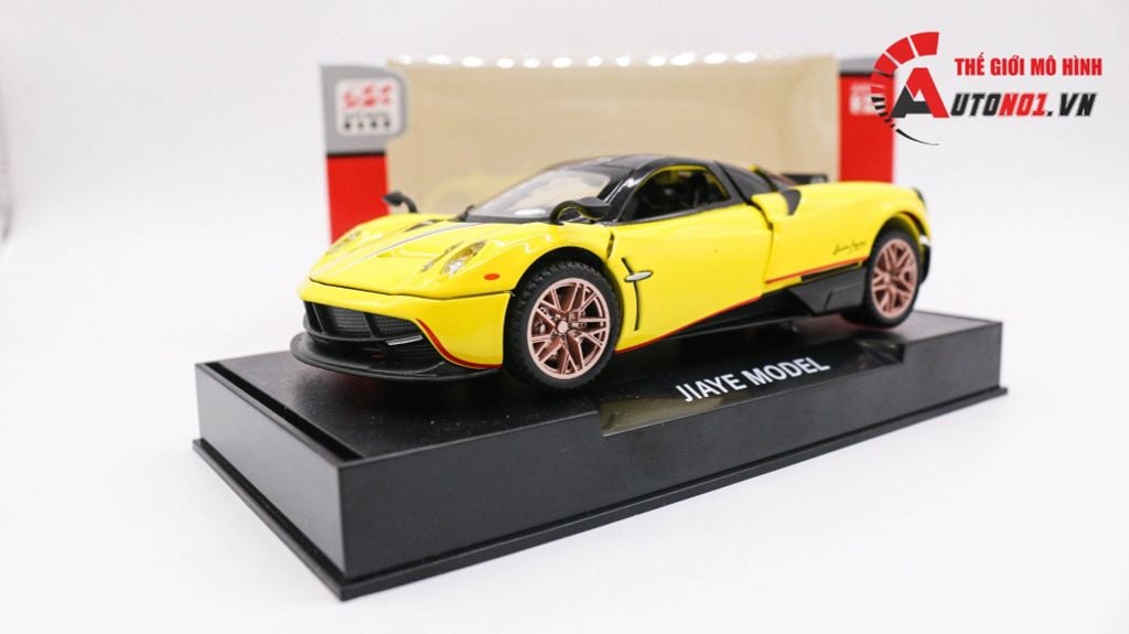 MÔ HÌNH XE PAGANI HUAYRA DINASTIA YELLOW 1:32 ALLOY 7906