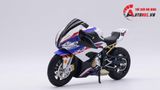  Mô hình xe độ Bmw S1000rr White Blue 2020 độ Pô 1:12 Autono1 Alloy D160E 