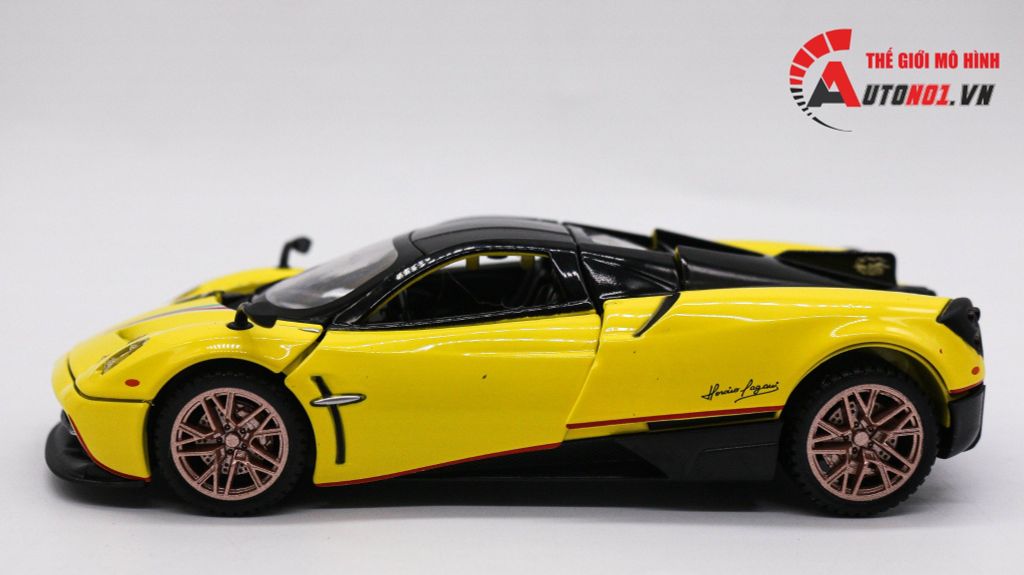 MÔ HÌNH XE PAGANI HUAYRA DINASTIA YELLOW 1:32 ALLOY 7906