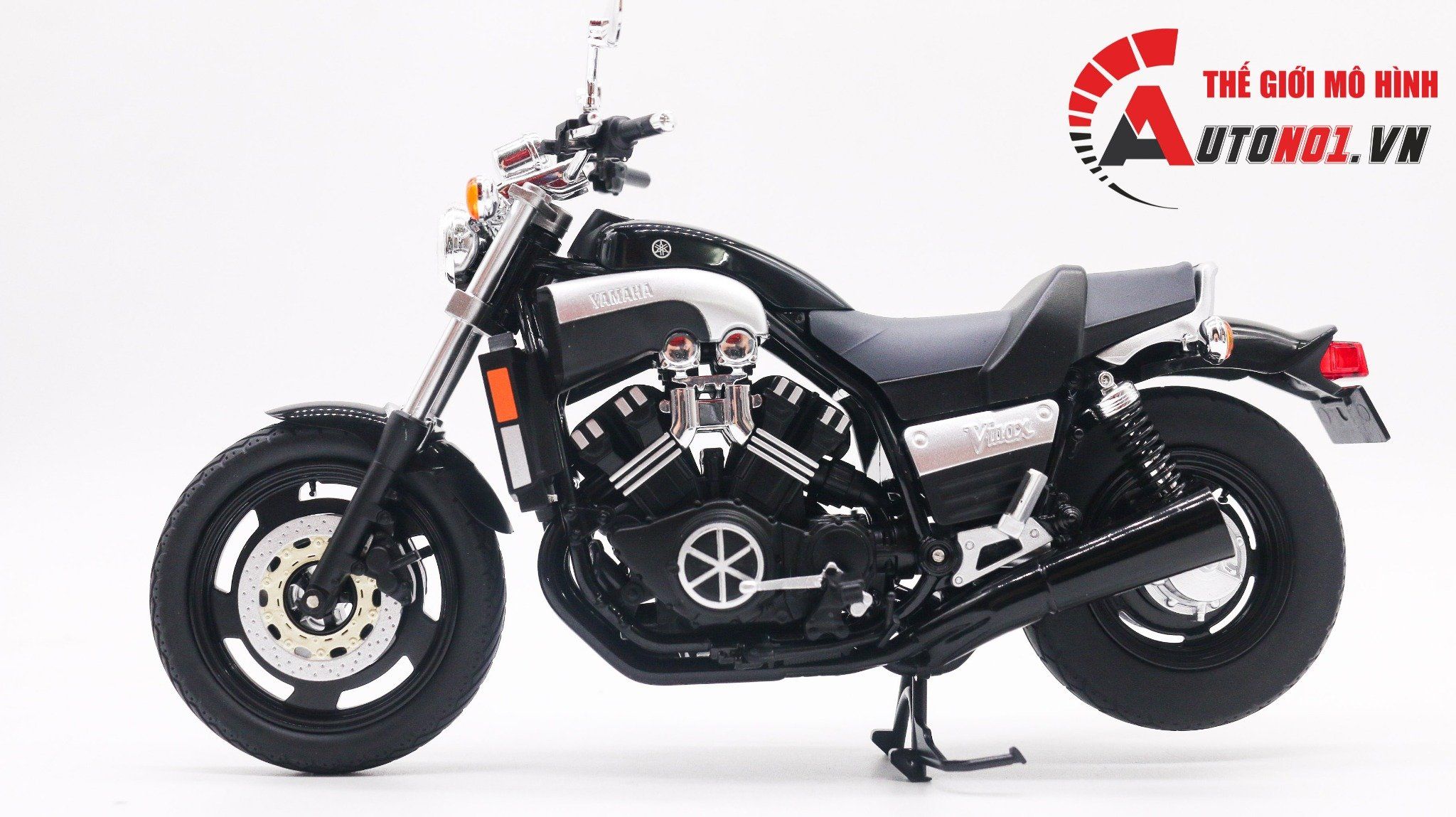  Mô hình xe Yamaha VMax 1:12 Aoshima 8042 