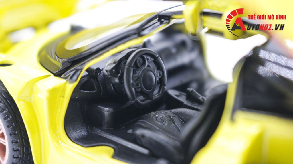 MÔ HÌNH XE PAGANI HUAYRA DINASTIA YELLOW 1:32 ALLOY 7906