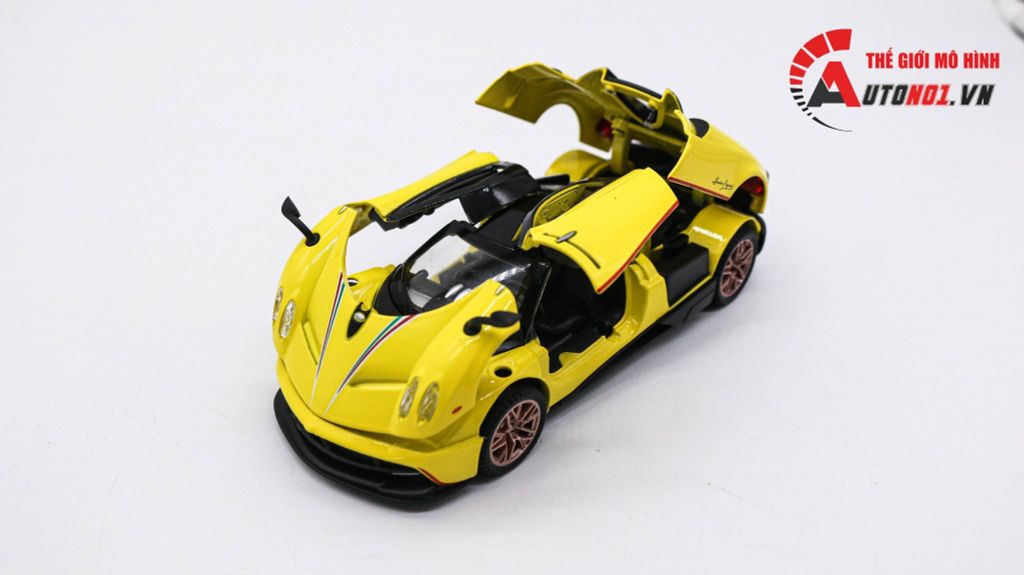 MÔ HÌNH XE PAGANI HUAYRA DINASTIA YELLOW 1:32 ALLOY 7906