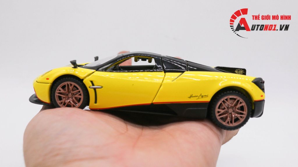 MÔ HÌNH XE PAGANI HUAYRA DINASTIA YELLOW 1:32 ALLOY 7906