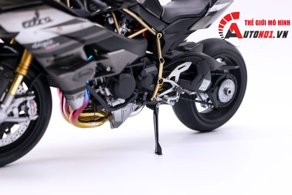 MÔ HÌNH KAWASAKI H2R CUSTOM BLACK SILVER 1:12 TAMIYA