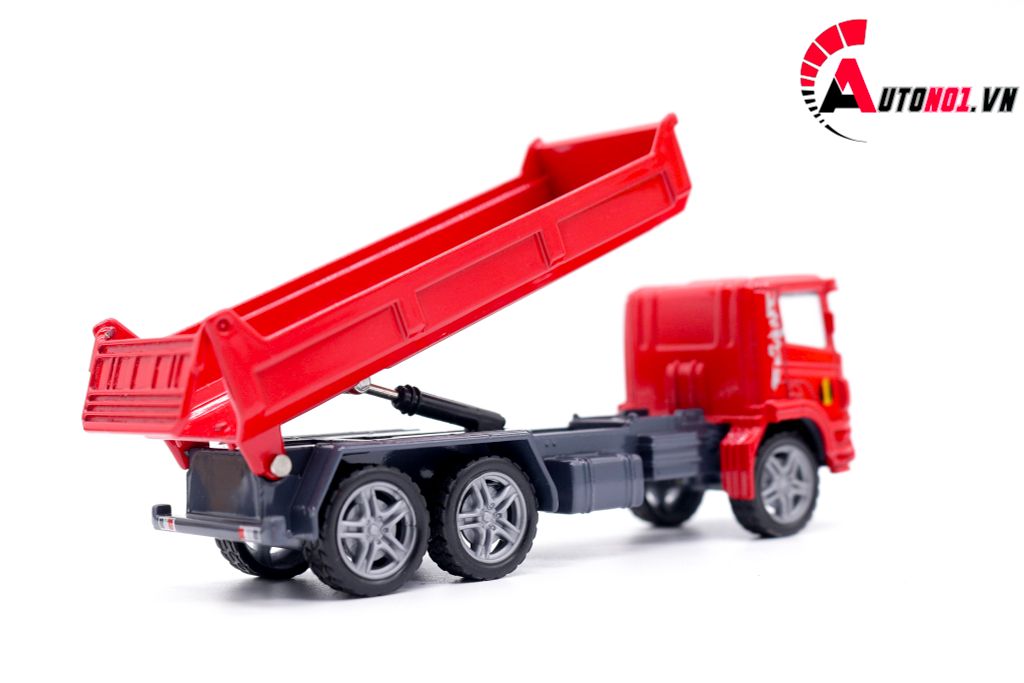 MÔ HÌNH BỘ 3 XE BEN, XÚC, CẨU 1:60 HYTRUCK 7603