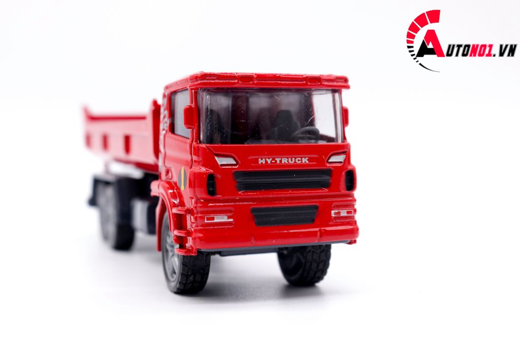 MÔ HÌNH BỘ 3 XE BEN, XÚC, CẨU 1:60 HYTRUCK 7603