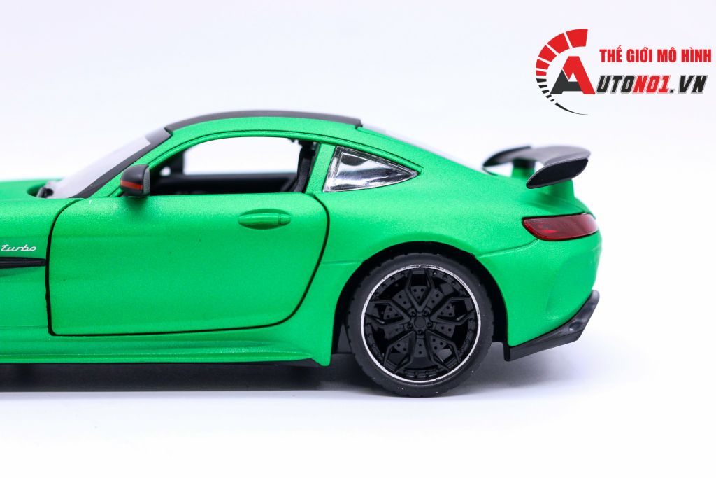 MÔ HÌNH XE MERCEDES AMG GT-R MATT GREEN 1:24 CHEZHI