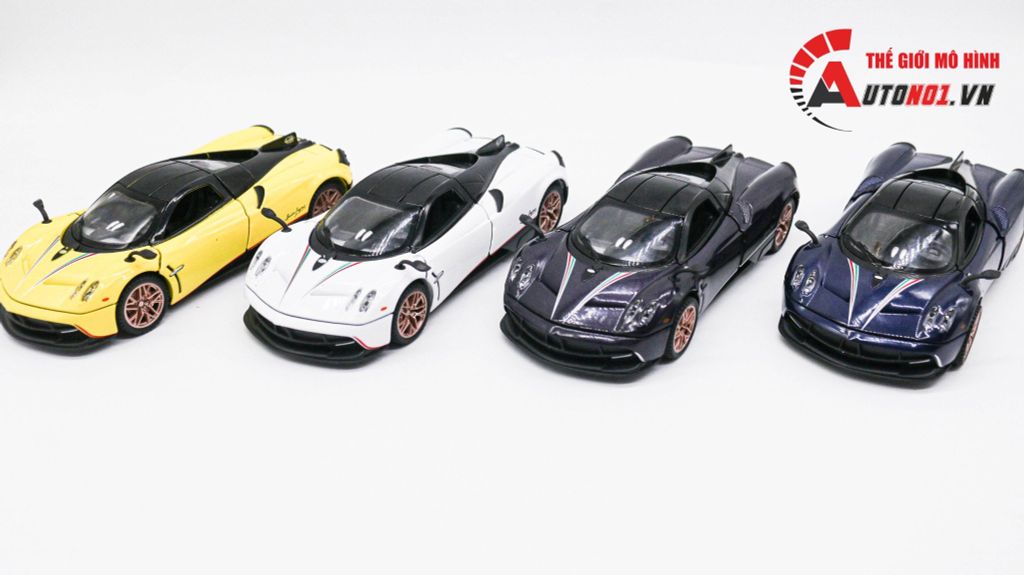 MÔ HÌNH XE PAGANI HUAYRA DINASTIA YELLOW 1:32 ALLOY 7906