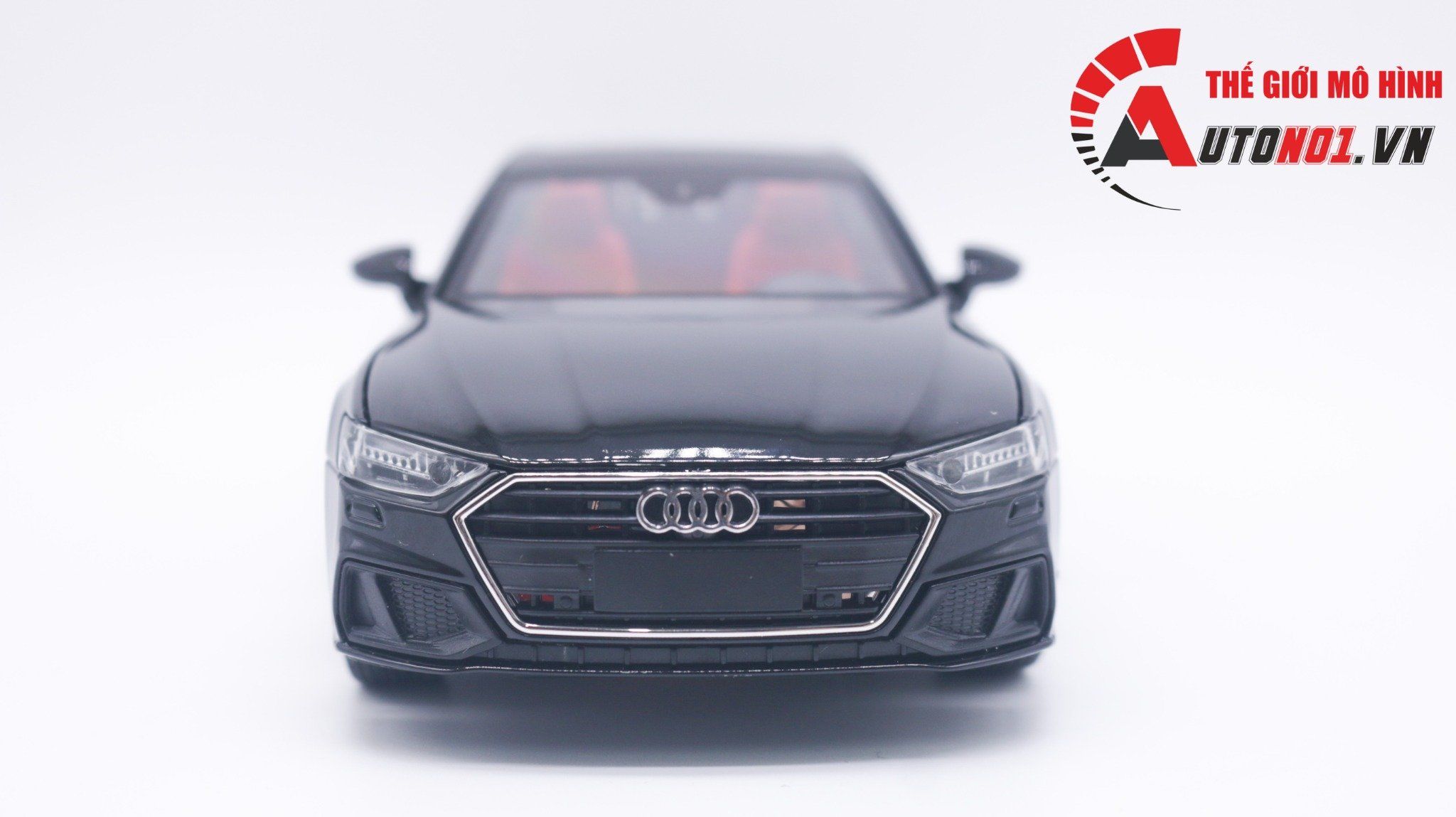  Mô hình xe Audi A7 full open, đánh lái được, có đèn và âm thanh tỉ lệ 1:24 Chezhi OT420 