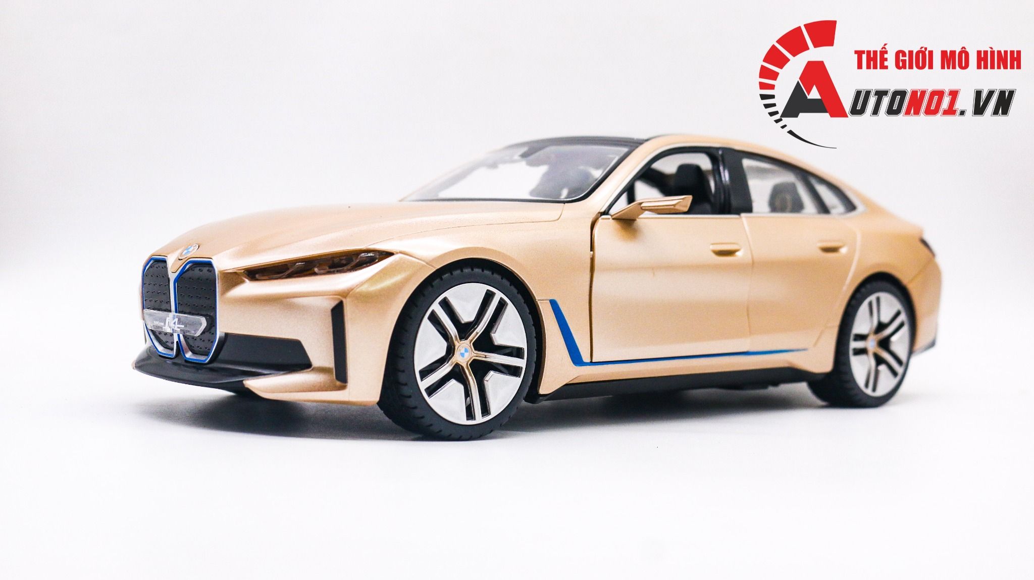  Mô hình xe điều khiển Bmw i4 concept 1:14 rastar dk003 