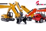  Mô hình bộ 6 xe công trình 1:60 hytruck 7602 