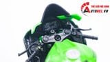  Mô hình xe cao cấp Kawasaki Ninja ZX-10R độ pô 1:12 Autono1 Welly D240B 