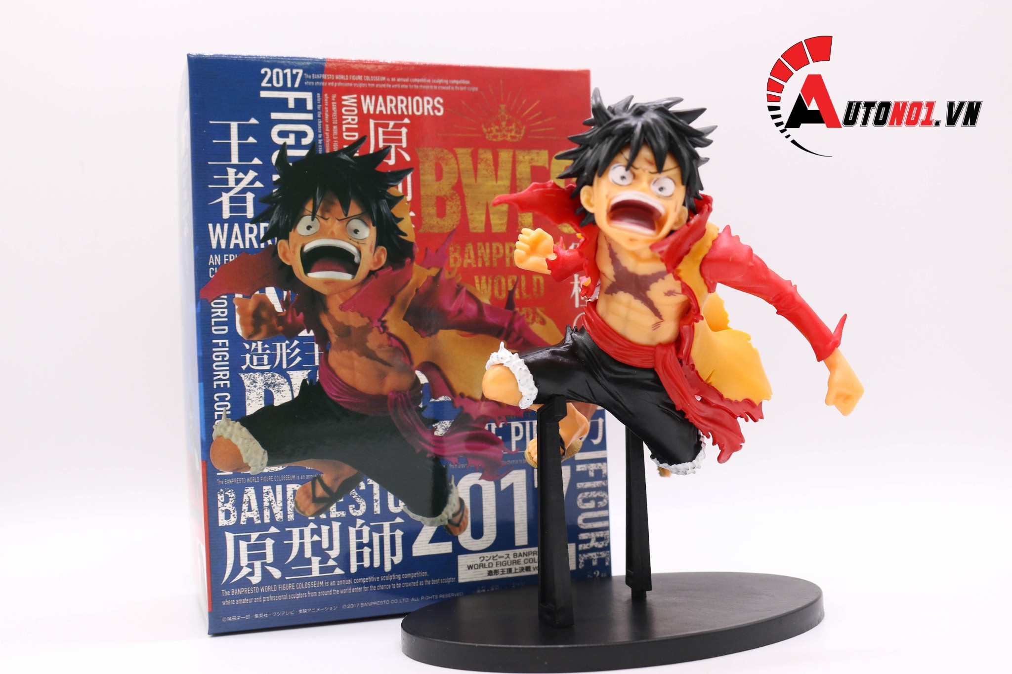 MÔ HÌNH NHÂN VẬT ONEPIECE LUFFY BWFC 18CM