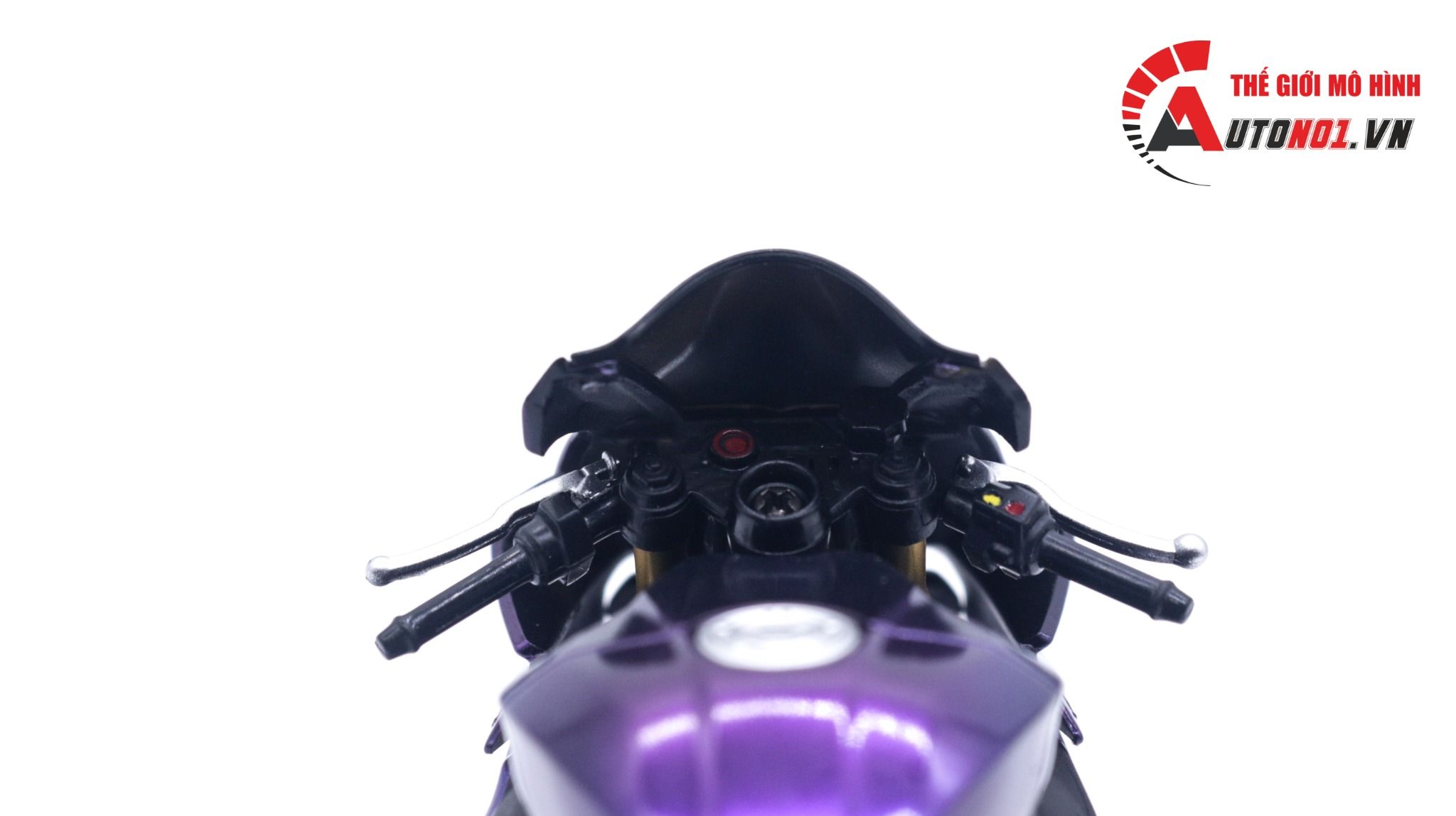  Mô hình xe độ Yamaha Yzf R1m Galaxy độ pô 1:12 Autono1 MSZ D028H 