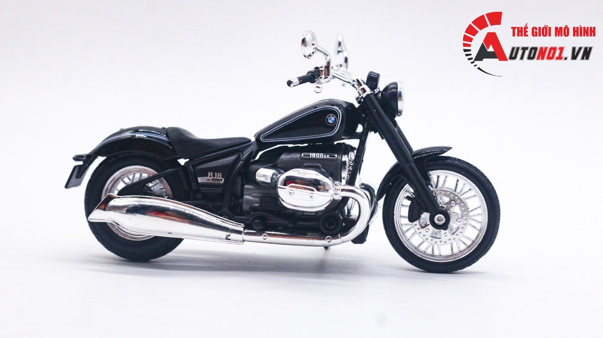  Mô hình xe BMW R18 1800cc tỉ lệ 1:18 Welly MT007 