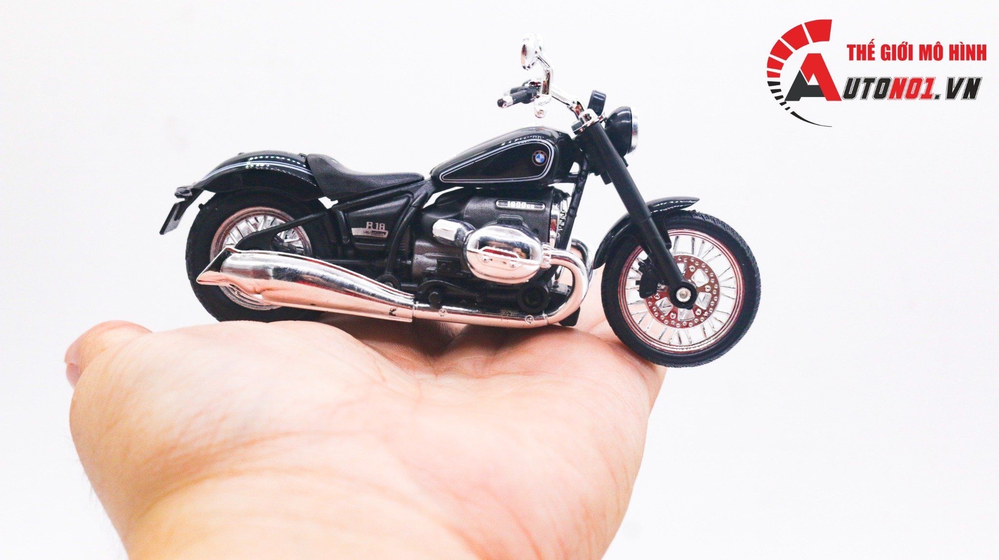  Mô hình xe BMW R18 1800cc tỉ lệ 1:18 Welly MT007 