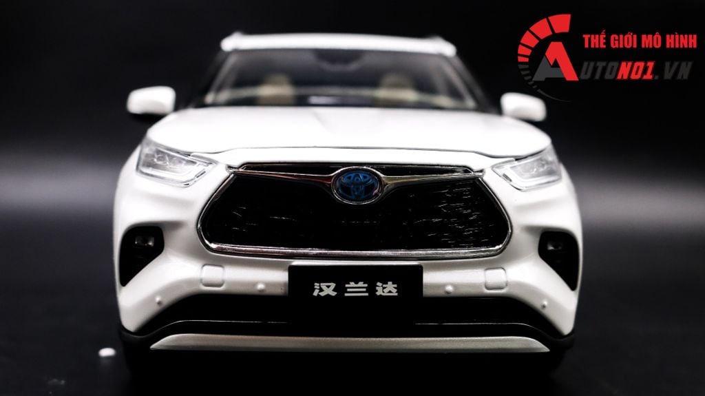 MÔ HÌNH XE TOYOTA HIGHLANDER 2021 1:18 PAUDI 8067