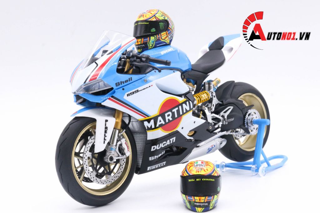 MÔ HÌNH NÓN ROSSI AGV 46 HOÀN THIỆN 1:12 5835