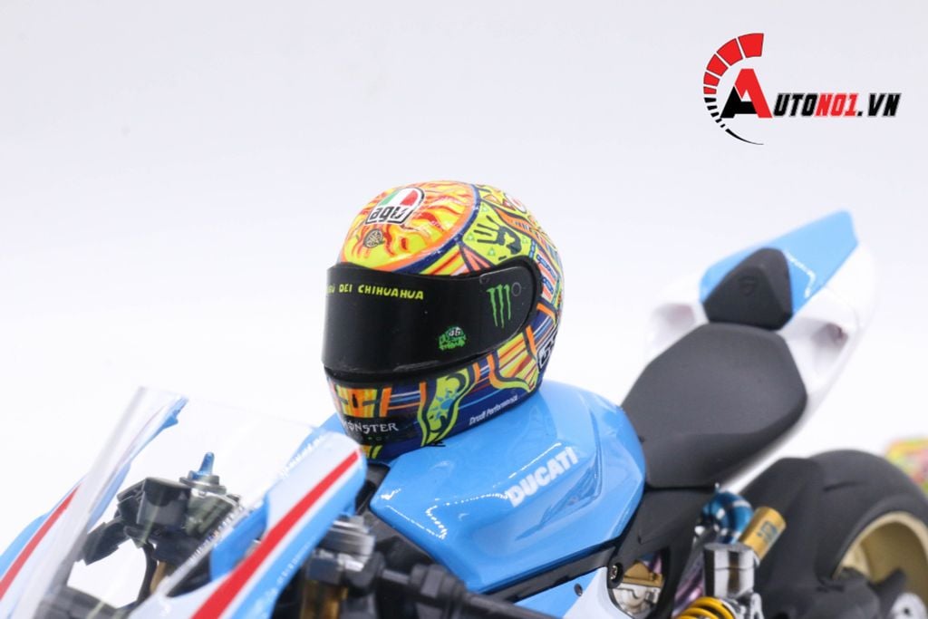 Nón mô hình fullface rossi agv 46 hoàn thiện 1:12 5835