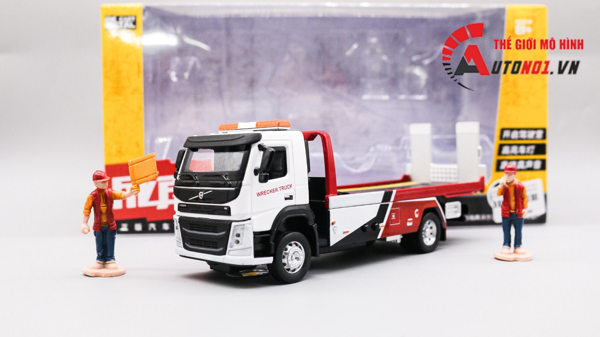 WSI 01-1765 VOLVO 1/50 Mô hình xe tải cứu hộ volvo wrecker