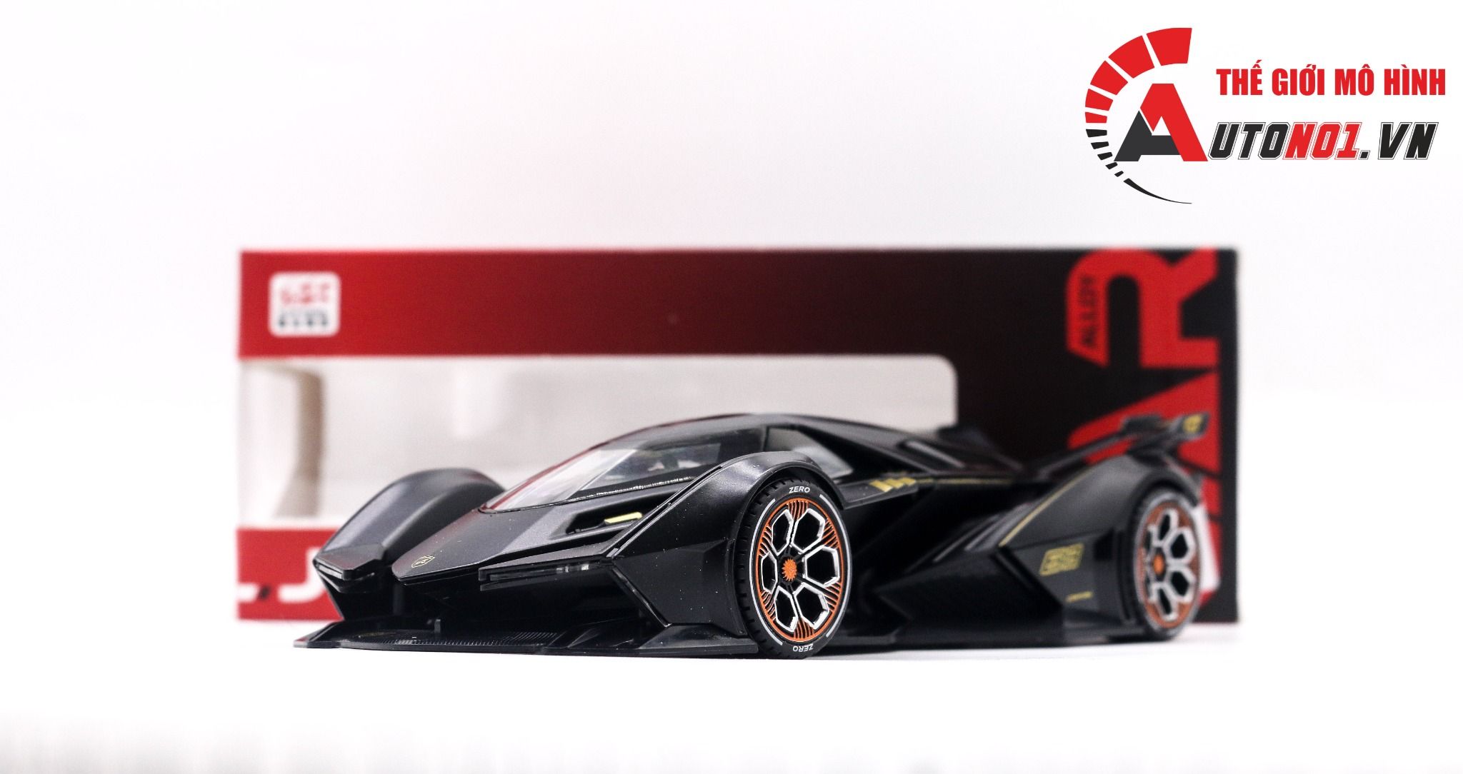  Mô hình xe Lamborghini V12 Vision Gran Turismo full open 1:22 Jiaye model VB24203 8071 