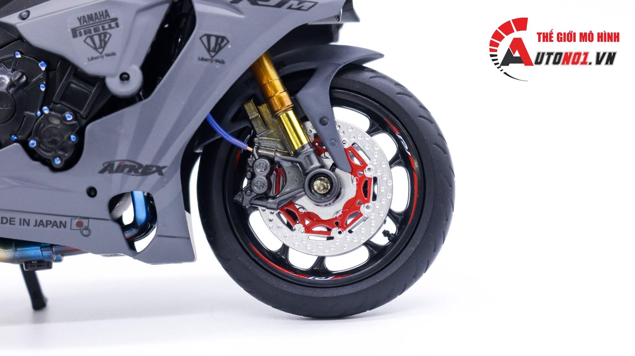  Mô hình xe độ Yamaha R1m Liberty Walk 1:12 Autono1 MSZ D028A 